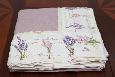 Скатерть Secret De Maison Aromate 150см х 150см. Фото №3