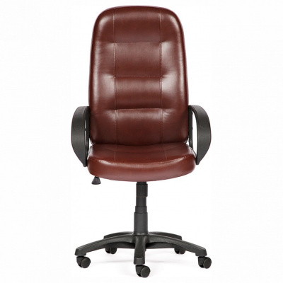 Компьютерное кресло DEVON кож/зам, коричневый, 2 TONE. Фото №2