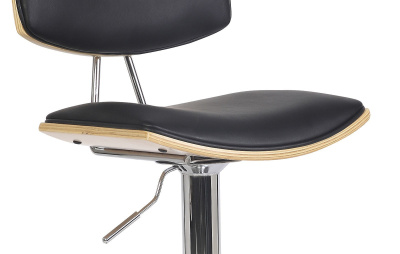 Стул барный JY1926 черный. Фото №5