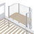 Кроватка Polini kids Simple 105, белый фото Кроватка Polini kids Simple 105, белый. Фото №7