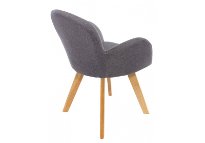 Стул деревянный Стул Asia wooden legs / grey fabric фото Стул деревянный Стул Asia wooden legs / grey fabric. Фото №5