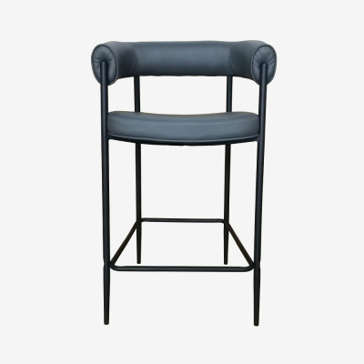 Стул полубарный  Манчестер темно-серый фото Стул полубарный  Манчестер темно-серый. Фото №4