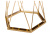 Стол Melan white / gold фото Стол Melan white / gold. Фото №4