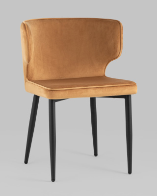 Стул Матео велюр терракотовый фото Стул Матео велюр терракотовый. Фото №3