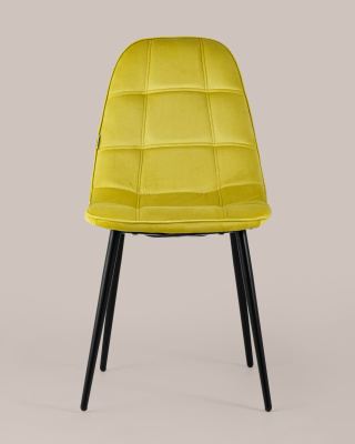 Стул Тейлор велюр желтый фото Стул Тейлор велюр желтый. Фото №5