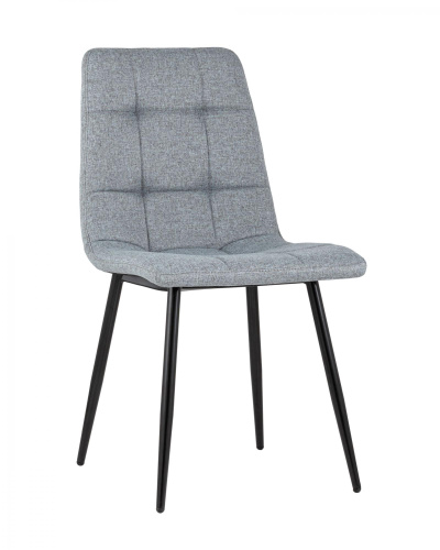 Стул Вольт рогожка серо-голубой. Фото №1