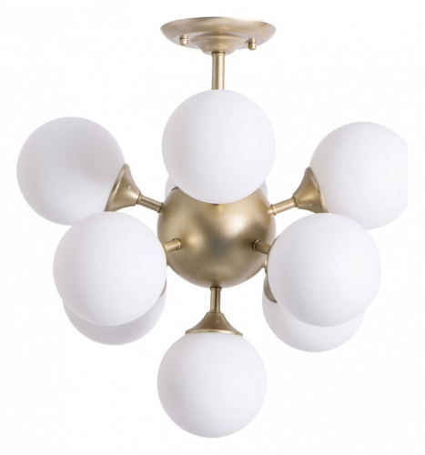 Люстра на штанге Arte Lamp Fobos A2704PL-9SG. Фото №1