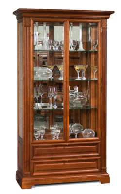 Шкаф с витриной Престиж ГМ 5907Е фото Шкаф с витриной Престиж ГМ 5907Е. Фото №2