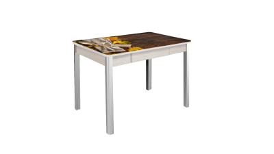 Стол Триумф 1000 не раздвижной с ящиком. Фото