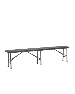 Скамейка складная Кейт 180 коричневая. Фото №2