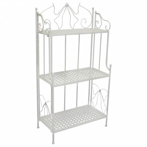 Этажерка Secret De Maison 002  стальной сплав, 59х30х118см, butter white. Фото №1