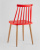 Стул Морган пластиковый красный фото Стул Морган пластиковый красный. Фото №7
