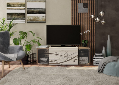 Катрин ТВ Тумба ясень шимо т./ясень шимо с.. Фото