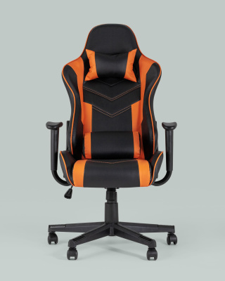 Кресло игровое TopChairs Impala оранжевое фото Кресло игровое TopChairs Impala оранжевое. Фото №5