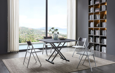 Стол B2448R черный мрамор. Фото №4