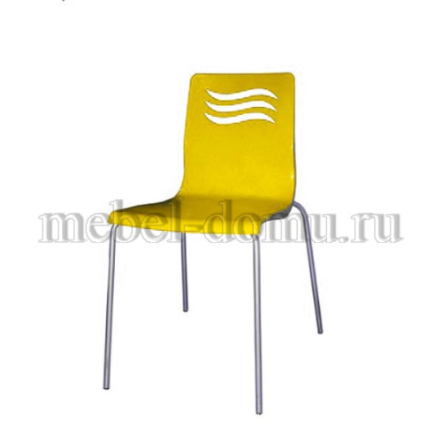 Кресло BEATA (mod. 8266) металл/ткань, 56х60х82 см, рыжий/черный, G062-24 (поставляется по 2 шт). Фото №3