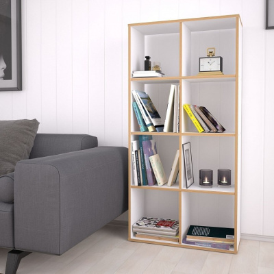 Стеллаж Polini Home Smart, белый. Фото №5