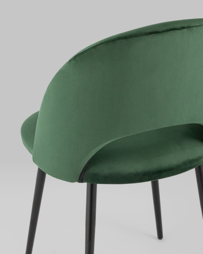Стул Меган велюр зелёный. Фото №8