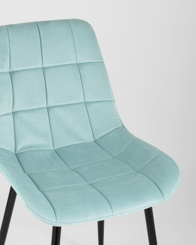 Стул Флекс велюр светло-голубой. Фото №9