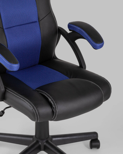 Кресло игровое TopChairs Concorde синее. Фото №9