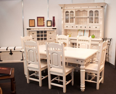 Стол обеденный Викинг GL-05 браш. (6 типоразмеров) фото Стол обеденный Викинг GL-05 браш. (6 типоразмеров). Фото №3