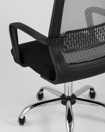 Кресло офисное TopChairs Style серое. Фото №8