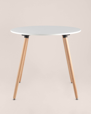 Стол Oslo Round WT белый фото Стол Oslo Round WT белый. Фото №4