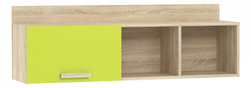 Акварель НМ 011.38-01 М1 Полка Лайм, Дуб Сонома. Фото №1