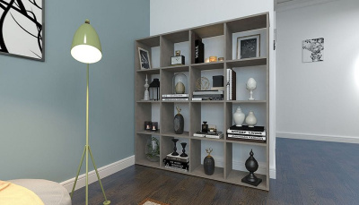 Стеллаж Polini Home Smart, серый фото Стеллаж Polini Home Smart, серый. Фото №5