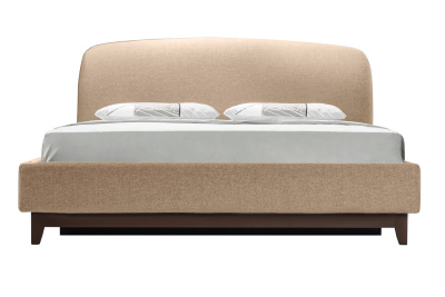 Кровать с ортопедическим основанием и ящиком Сканди Лайт 1.6 Бежевый. Фото
