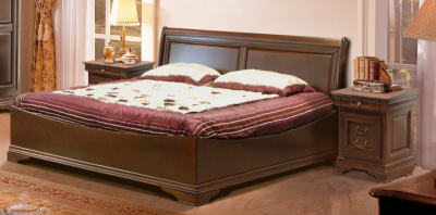 Кровать Влада ММ-160-02/18Б (б/о, б/м) фото Кровать Влада ММ-160-02/18Б (б/о, б/м). Фото