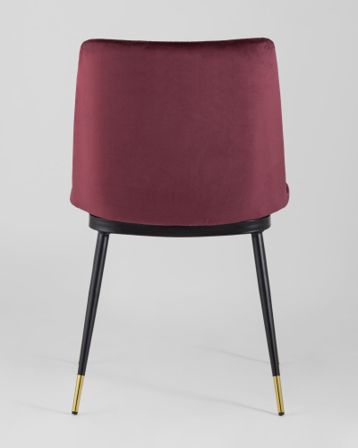 Стул Мелисса велюр бордовый. Фото №6