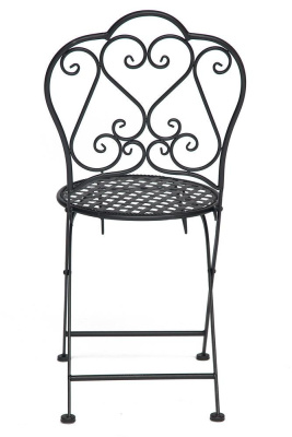 Кованый стул Secret De Maison Love Chair черный фото Кованый стул Secret De Maison Love Chair черный. Фото №4
