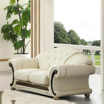 Диван 2-х местный Versace лавсит белый. Фото №4