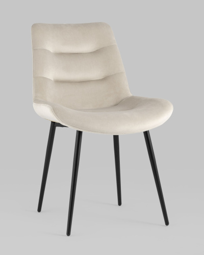 Стул Остин велюр бежевый. Фото №3