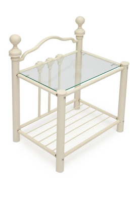 Тумба прикроватная Дерби в белом. Фото