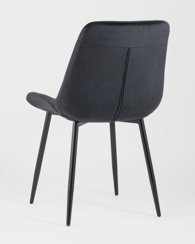 Стул Флекс велюр черный. Фото №7