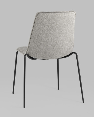 Стул Мелани рогожка серый. Фото №7