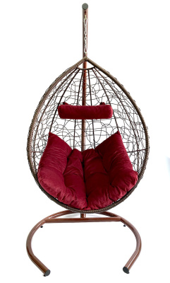 Подвесное кресло "КРИТ", цвет: коричневый фото Подвесное кресло "КРИТ", цвет: коричневый. Фото №2